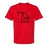 Softstyle™ midweight adult t-shirt Thumbnail