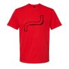 Softstyle™ midweight adult t-shirt Thumbnail