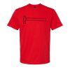 Softstyle™ midweight adult t-shirt Thumbnail
