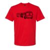 Softstyle™ midweight adult t-shirt Thumbnail