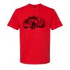 Softstyle™ midweight adult t-shirt Thumbnail